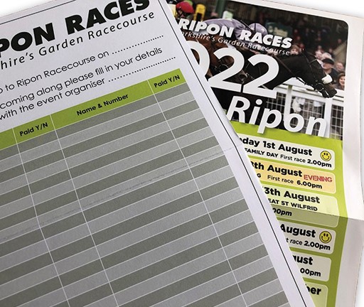 Ripon Races Ticket Map Ripon Races: Platinum's Direct Mail Boosts Attendance