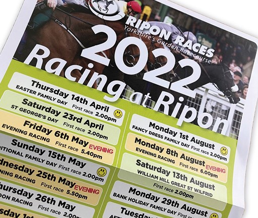 Ripon Races Ticket Map Ripon Races: Platinum's Direct Mail Boosts Attendance