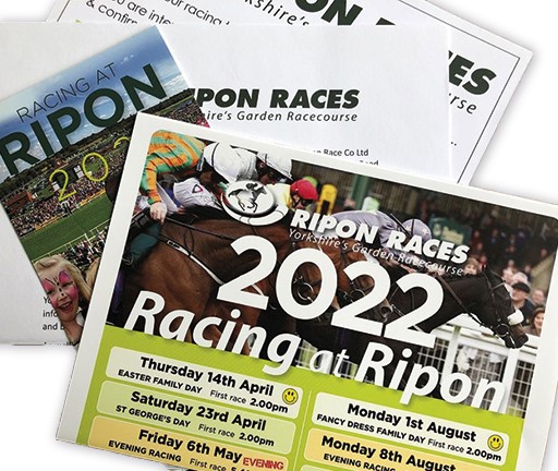 Ripon Races Ticket Map Ripon Races: Platinum's Direct Mail Boosts Attendance