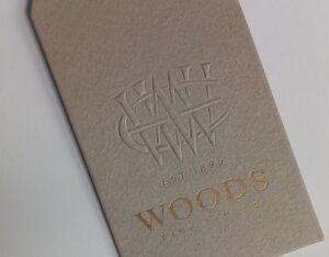 What is embossing?
