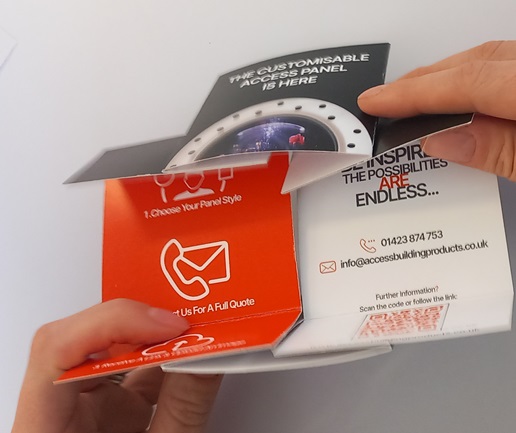 Infinity cards printed in Harrogate, with 35 years experience