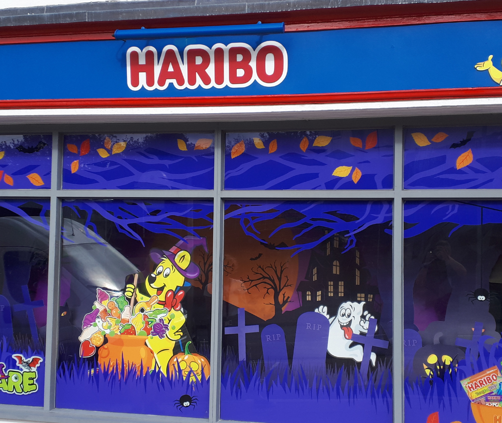 Haribo window display