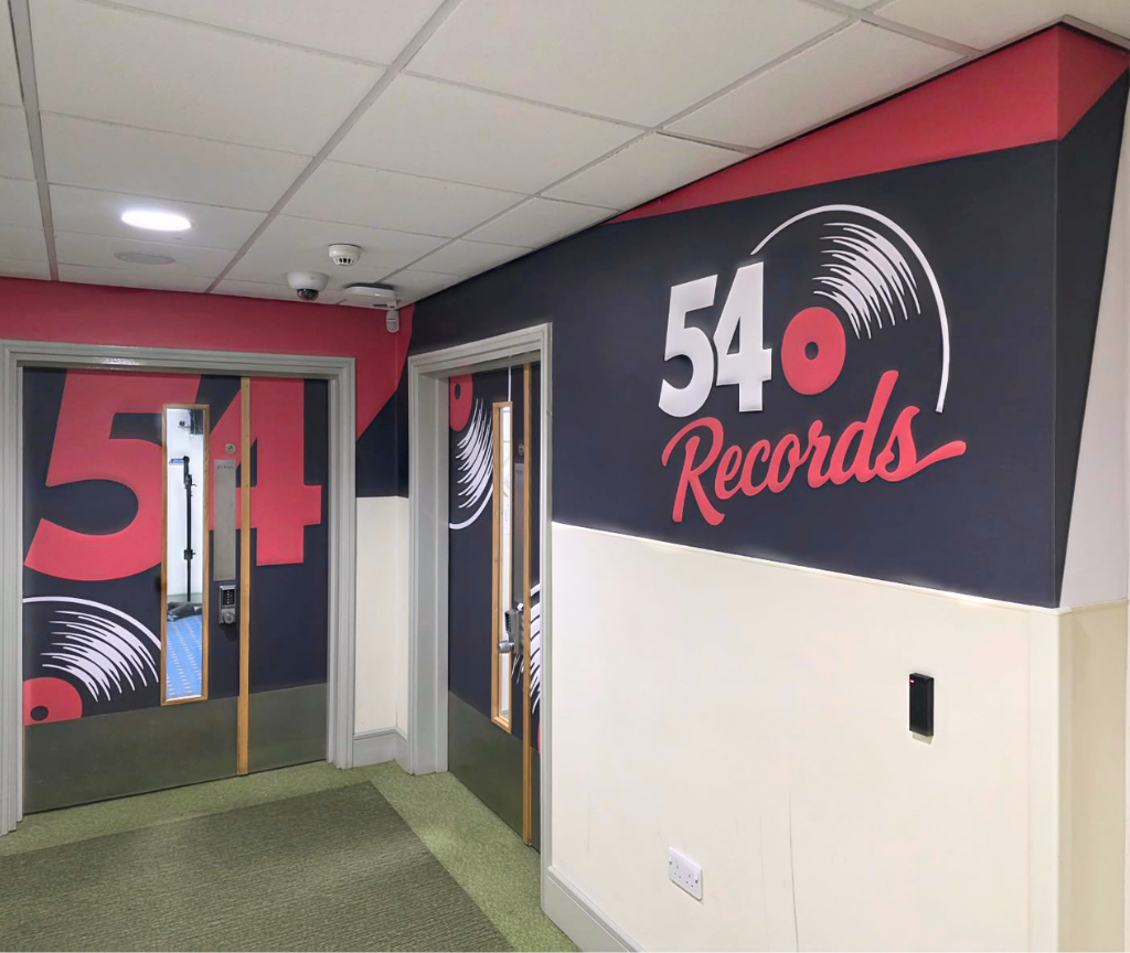 York College wall graphics