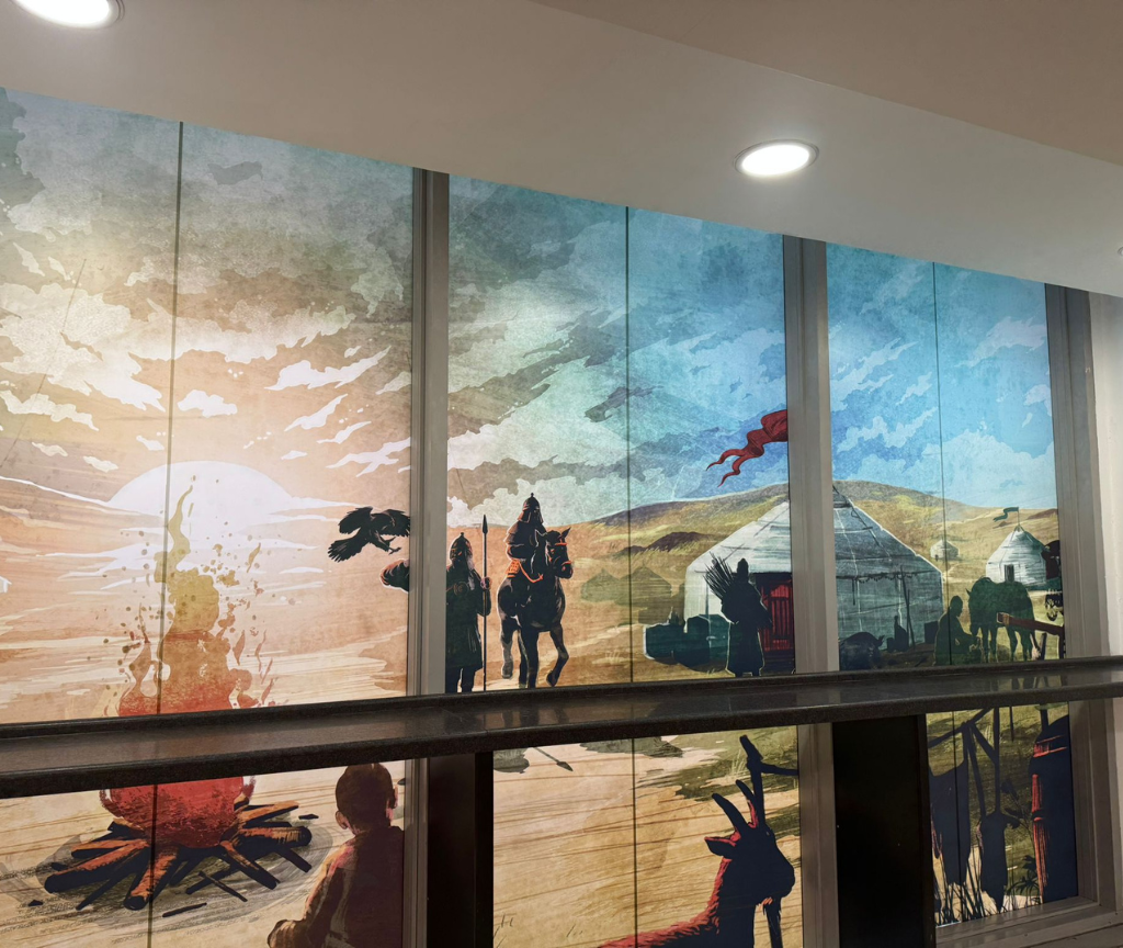 Royal Armouries wall graphics